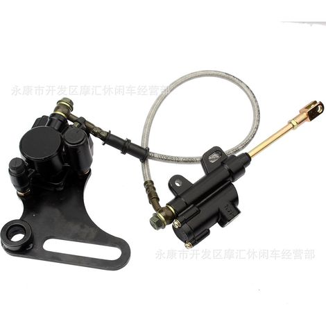 Off-road motorcycle parts 110 125cc 140cc CRF XR rear brake assembly upper and lower cylinder calipers 15mm (1/5)