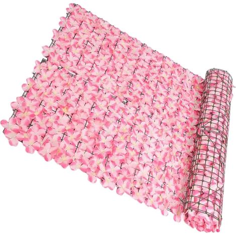 Clture dintimit en faux ptales haies roses (1/5)