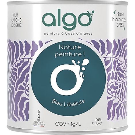 Pintura ecológica 0.5 L Azul Libélula - Algo