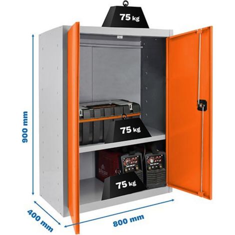 Mobile Simonlocker prof.dism.multi metallo 90x80x40 cm (1/2)