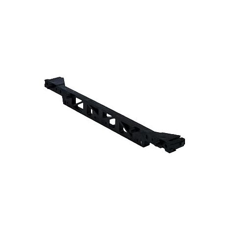 Raccord de façade sans tenons - Matériau : Plastique - Largeur d'encastrement : 292 mm - Décor : Noir - HETTICH