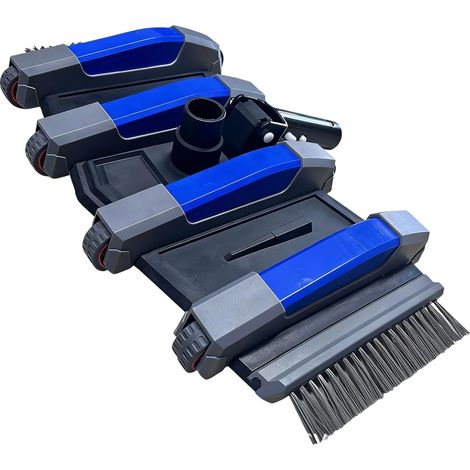 Tête fonctionnement manuel piscine Accessoire nettoyeur roues 35 virgule 6 cm Tête piscines enterrées nettoyage cour jardin terrasse (1/5)