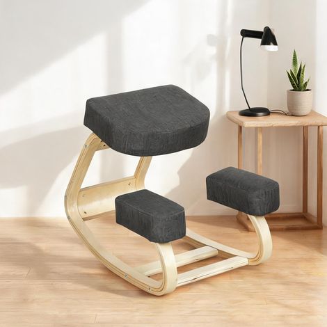 Chaise de bureau en birke Polyester 69 x 51 x 58 cm (1/5)