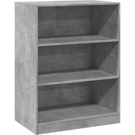 Maison Exclusive - Armadio Grigio Cemento 77x48x102 cm in Legno Multistrato