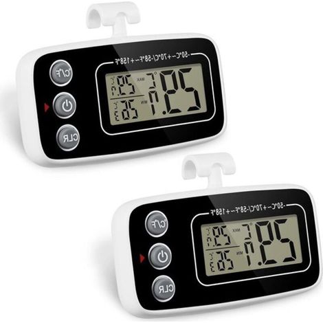 Termómetro magnético digital para refrigerador: monitor de temperatura para cocina y hogar.