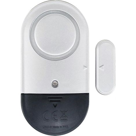 Capteur de porte sans fil, longue durée de fonctionnement, alarme sonore puissante pour porte et fenêtre, usage quotidien. (1/5)