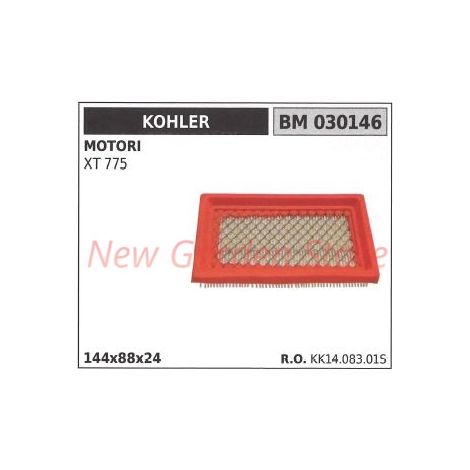 Filtro aria KOHLER motore XT 775 030146