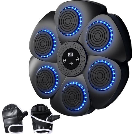 Trade Shop - Macchina Musicale Per Boxe Attrezzatura Da Palestra Wireless Salvaspazio Per Fitness - (1/5)