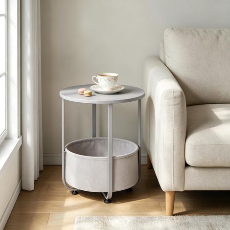 Table basse ronde,table d’appoint au design simple,canapé,table d’appoint (uniquement avec table d’appoint)