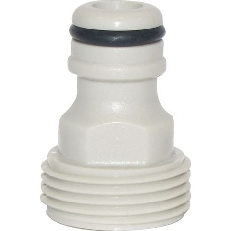 6 Adattatore Maschio Abs Automatico 20x27 Sc 55218c - Raco Expert