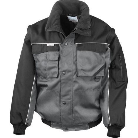 Blouson de travail pilote Work Guard Result Gris Foncé M