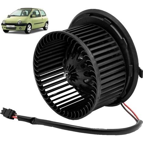 Air blower motor, 2 wires, black connector, Twingo 1, 1993-2007 (1/5)