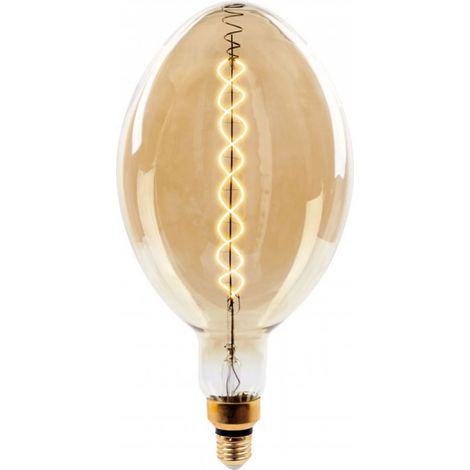 V-Tac VT-2168D 8W LED Lampe vintage xl BF180 Doppel spiral-Glühfaden bernsteinglas 2000K E27 Dimmbar – SKU 7463 (1/5)