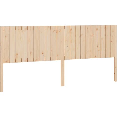 Maison Exclusive - Testiera per Letto 205,5x4x100 cm in Legno Massello di Pino