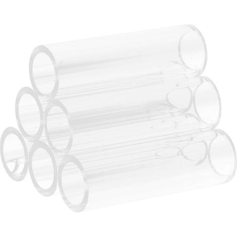 Abri tubulaire transparent en acrylique pour l'élevage de crevettes d'aquarium, avec 6 trous (1/5)