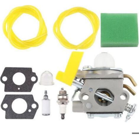 Kit Carburateur C1U-H60 - Pour Débroussailleuses Et Motoculteurs - Compatible Ryobi Et Homelite - 25 CC À 46 CC - 1 Pièce