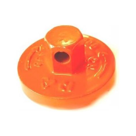 Outil de démontage d'embrayage pour toutes les marques de tronçonneuses (orange) Outil de démontage d'embrayage (convient aux tronçonneuses 45/52/58) (1/3)