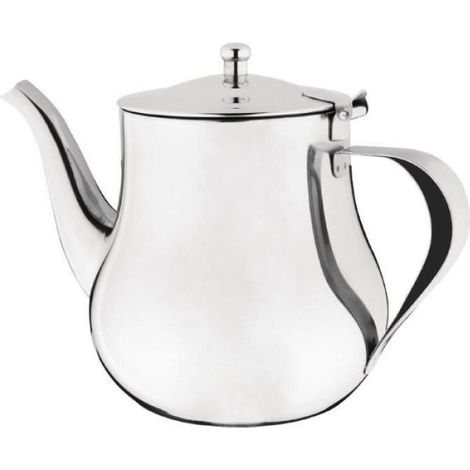 Théière inox miroir marocaine 1.4 L - Olympia