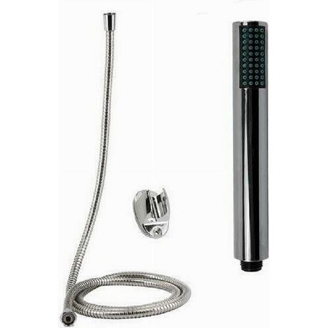 Cleafe - Kit Doccetta Doccino Stondata Bagno Soffione Doccia Laccio 1,8 Mt Staffa 69086 - (1/2)