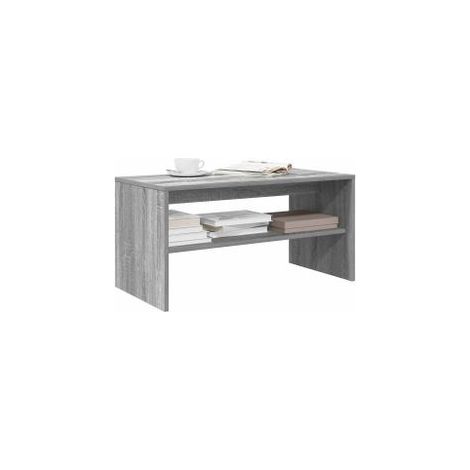 Meuble TV sonoma gris 80x40x40 bois d'ingénierie (1/5)