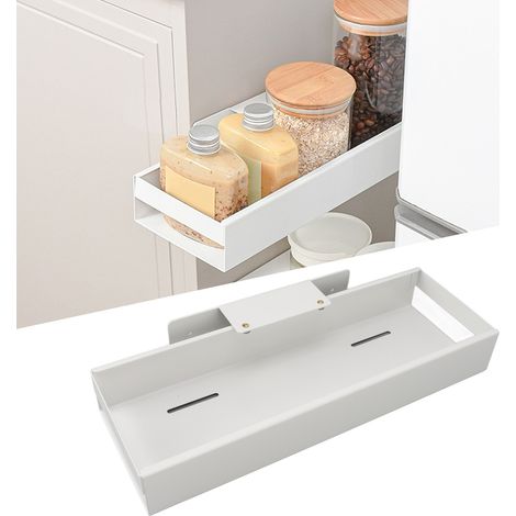 Tiroir de rangement de cuisine avec tiroir coulissant pour placard organisateur (1/5)