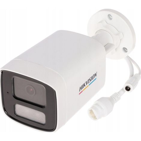 Caméra Hikvision Value Bullet ColorVu blanche 6MP PoE (1/3)