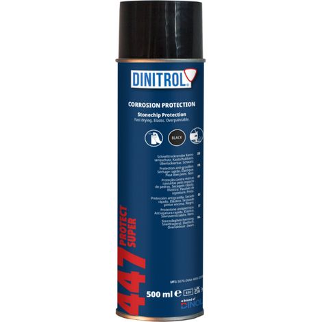 Anti-gravillons Base Caoutchouc D-447 Noir pour Carrosserie Automobile (1/3)