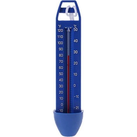 Thermomètres, température de l'eau, thermomètre Thermomètre à piscine avec brise de cordes Résistant à l'intérieur extérieur petit (1/5)