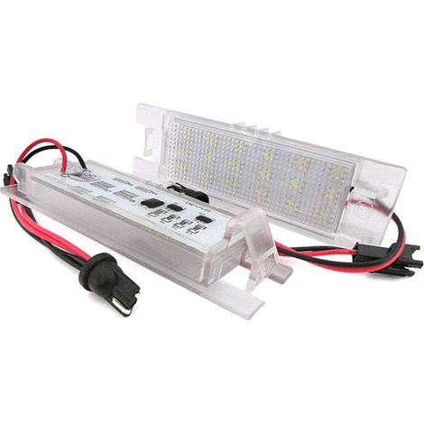 Kit Luci Targa Led Opel Zafira B 05-11 Astra H 04-09 Corsa D 06-11 Insignia Dopo 2008 Fiat 500L 2018 Nuova Punto Evo Croma 05-09 Alfa Mito 2010 Giulietta (1/3)