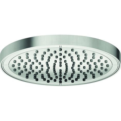 Kopfbrause 200mm mit Kugelgelenkedelstahl Nobili