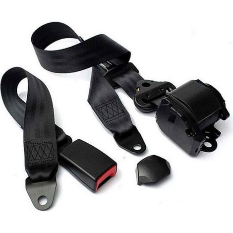 Ceinture de sécurité universelle rétractable à 3 points, ceinture de sécurité pour voiture (1/5)