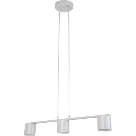 Suspension moderne MILA Sigma 3xGX53 gris/beige 70cm (1/4)