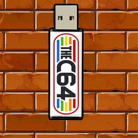 5370 Spiele-USB-Stick für C64 Mini-Retro-Spielkonsole (USB-Laufwerk)
