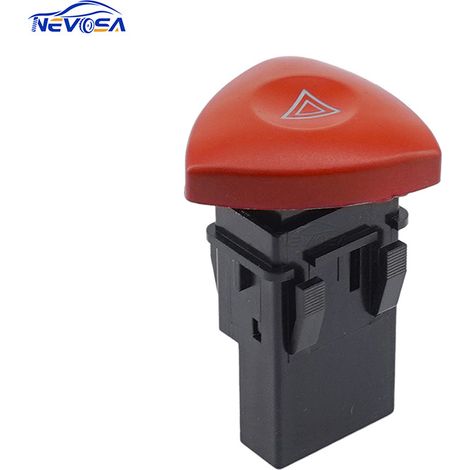 8200442724 Applicable to Renault vehicles: Hazard warning light switch and emergency light control button. (1/4)