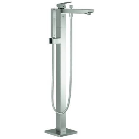 Mezclador monomando de bañera Grohe Eurocube, de pie, proyección