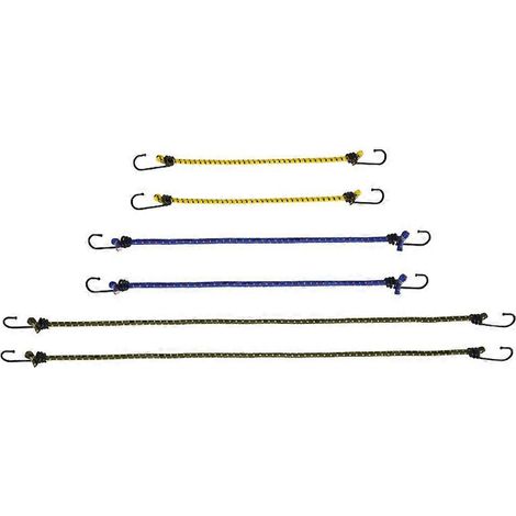 Elastisches Spannband mit Haken, geeignet für Camping, Kajakfahren, Radfahren, Gepäckpacken