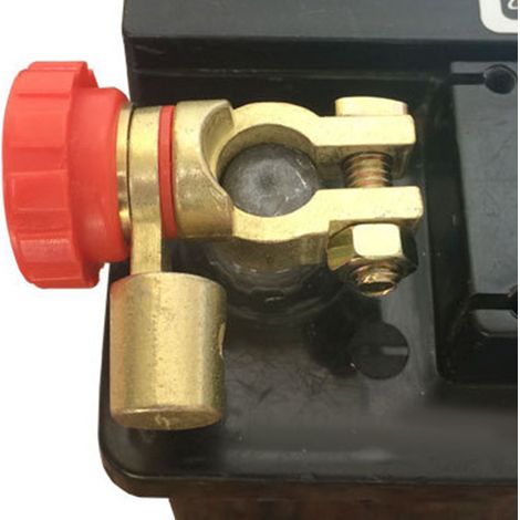 Sectionneur de batterie 12V universel avec coupe-circuit rapide et connexion anti-fuite pour borne de voiture (1/5)