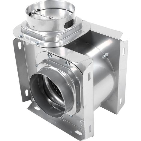 250 m³/h Luftvolumenstrom, 4-Zoll-Rohr-Abluftventilator, verdeckter, leiser Lüftungsventilator für Hotels, 220 V (1/5)