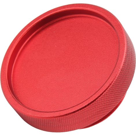 Bouchon de remplissage d'huile rond rouge en alliage d'aluminium, couvercle de réservoir moteur étanche solide, de remplacement pour Subaru Ascent BRZ Outback (1/5)