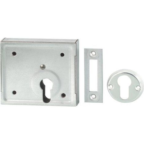 Serrure à visser ABUS pour le montage de cylindres de porte ASS PZ - 21512 (1/4)