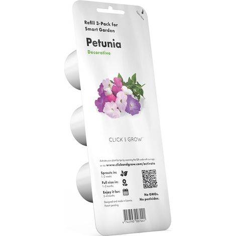 CAPSULE PETUNIA CLICK AND GROW - CONFEZIONE DA 3 PEZZI (1/3)