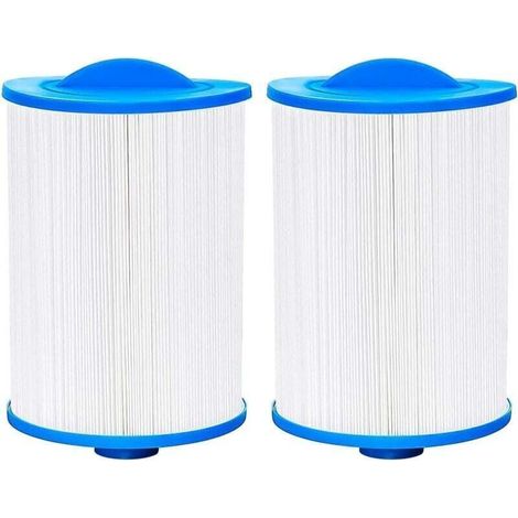 2 Filtres Spa de Remplacement pour FI-lbur FC-0359 /Un-icel 6CH-940 /Pl-eatco PWW50P3 PWW50-P3 /WA-terway Plastics 817-0050 25252 378902 03FIL1400 Filtres (1/4)