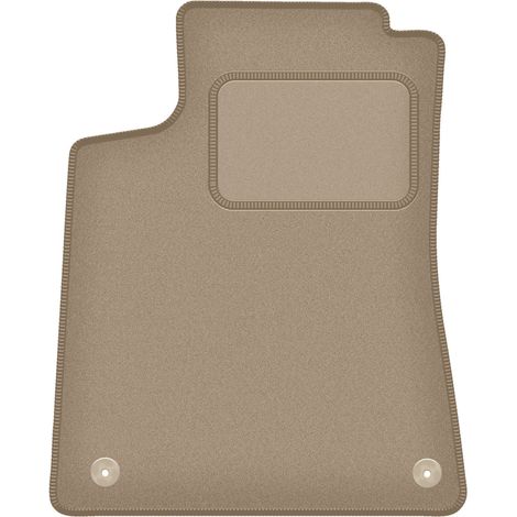 Tappetino in velluto per guidatore per: Mercedes GLA H247 crossover (2019-) beige
