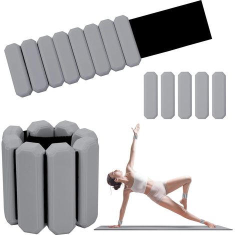 Poids De Poignet Réglables Poids De Cheville Pour Poids Poignet En Ankle Weights Pour Exercice Yoga Danse Barre Pilates Cardio Aérobic Marche (1/5)
