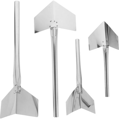 Truelle d'angle en acier inoxydable (lot de 4)