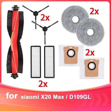 Pour pièces d'aspirateur Main Roller Side filtre HEPA lingette de lavage sac à poussière (1/5)
