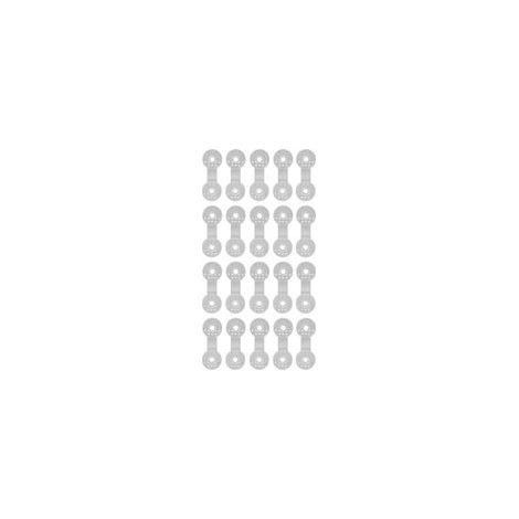 Lot de 20 pinces rondes pour filets d'ombrage, accessoires pour serres et tentes. (1/5)