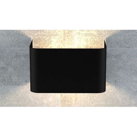 Applique murale Emibig KOMA K1 noire acier 1xG9 IP20 (1/4)