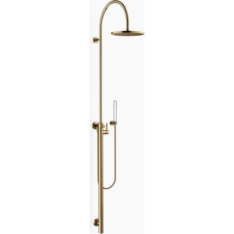 Barre de douche Dornbracht avec mitigeur monocommande, sans