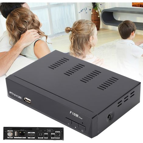 Décodeur IPTV iBRAVEBOX F10S PLUS H.265 avec DVB-S2, POWERVU, BISSKEY, 100-240V (UE) (1/5)